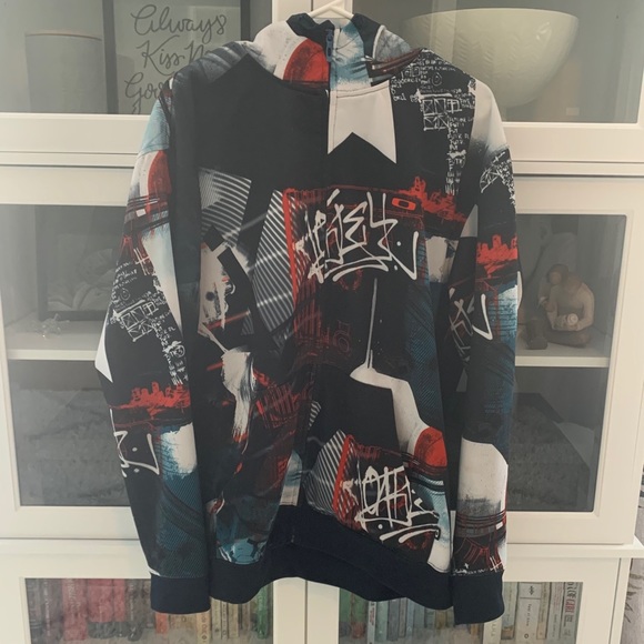 Oakley Mixed Tapes hoodie XL - Picture 1 of 2
